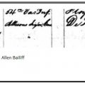 James Monroe Bailiff and Columbus Allen Bailiff