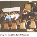 Gathering for the 2001 Bailiff Reunion (Pikeville, TN)