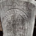 Headstone of Forrest Lee Bailiff (Alexandria Eastview Cemetery, DeKalb Co, TN)