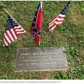 Foot marker of James Monroe Bailiff  (Snow Hill Baptist Church Cemetery, DeKalb Co, TN)