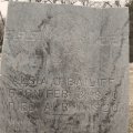 headstone of Alsia J Chapman, wife of Thomas Charleston Bailiff (Enon Cemetery, Alba, Wood County, Texas)