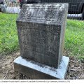 headstone of Elizabeth Foutch Bailiff, widow of Joab Bailiff (Smithville City Cemetery, DeKalb Co, TN)