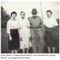 Codean Barrett Bailiff, Lovie Hale Barrett, George Bailiff, and Imogene Barrett Hays