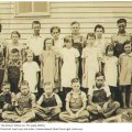 Round Top School, Wilson Co, TN  (early 1930s)

Truman Barrett (third from left, back row) and sister, Codean Barrett (third from right, back row)