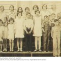 Round Top School, Wilson Co, TN  (late 1920s)

Codean Barrett (far left, front row),  Truman Barrett (5th from left, front row),  Imogene Barrett (far left, back row)