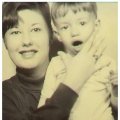 Sandra Bailiff Bandy with son, Kevin Bandy