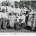 William Tramel, Amanda Tramel Bailiff, Tom Tramel, Delton Tramel, "unidentified", "unidentified", Nell Farler Tramel, John Taylor, Hershel Tramel, L.D. Bailiff, Harrison Tramel, Sallie Tramel Taylor, Minnie Hellum Tramel