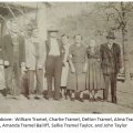 William Tramel, Charlie Tramel, Delton Tramel, Alma Tramel Keaton, Amanda Tramel Bailiff, Sallie Tramel Taylor, and John Tramel