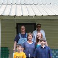 Dawson Bandy, John Puckett, Angela Barrett Puckett, Rita Barrett Beshearse, Kevin Bandy, and Doug Barrett