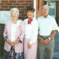 Burkette Davis Tramel, Donna Tramel Davis, and Johnny Shade Tramel