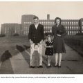 Emerson Jones and wife, Jewel Adcock Jones, with children Bill Jones and Charlene Jones