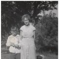 Bill Jones and grandmother, Lona Callie Bain Adcock