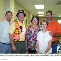 Chris Carter, Steve Carter, Angela Carter Farr, Paulette Bailiff Carter, and Bruce Carter