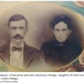 China Jones and wife, America S. Pedigo Jones