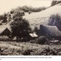 Alvie and Fannie Mullican homeplace, Possum Hollow community, 1956