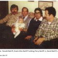 Ronald Bailiff, Doak Allen Bailiff holding Perry Bailiff Jr, David Bailiff, and Perry Bailiff