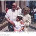 Carl White Dodd with wife, Melba Bell Jones Dodd, and granddaughter, Jennifer Melissa Mattern