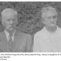 John William King and wife, Nancy Barrett King