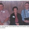 Hoyte Barrett, Lorene Barrett Parker and husband, Clyde Parker