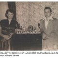 Bobbie Jean Lunday Hall and husband, Jack Hall