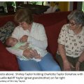 Charlotte Taylor Donahoe, Shirley Taylor, and Louelle Bailiff Taylor