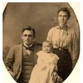 William Taylor, Myrtle Belle Taylor, and Mary Catherine Hinsley Taylor