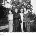 Stella Courtney, Martha B. Sayers Courtney, Agnes Courtney, and Sallie Margaret Courtney