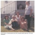 Charlie Barrett and wife, Willette Mathis Barrett, with their daughters