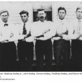 Mathias Nidey Jr., John Nidey, Vinson Nidey, Chalkley Nidey, and Edwin Nidey