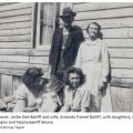 Leslie Dee Bailiff and wife, Amanda Tramel Bailiff, with daughters, Louelle Bailiff and Talpha Bailiff