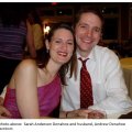 Sarah Anderson Donahoe and husband, Andrew Donahoe