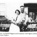 Ivy Bailiff Pidgeon and husband, Fred Pidgeon