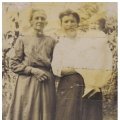 Deliliah Clementine Sissom Cooper and her daughter, Bertha Cooper Rigney, holding son, Levert Rigney