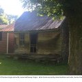 Home of Thomas Cripps and wife, Susan Hathaway Cripps.  Brick home owned by Alvie Mullican and wife, Fannie Tramel Mullican.