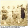 Callie Elizabeth Arbuckle Taylor, Bertie May Gorfrey Taylor, Katherine Morton Taylor, Annie Mae Parker Taylor, Louelle Bailiff Taylor