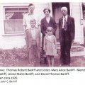 Thomas Robert Bailiff, Mary Alice Bailiff, Merton William Bailiff, Jessie Marie Bailiff, and David Thomas Bailiff, 1935