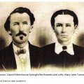 David Rittenhouse Springfeller Roberts and wife, Mary Jane Turner